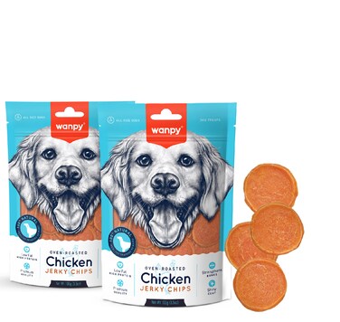 Wanpy Chicken Jerky Chips ( 100g x 2 )