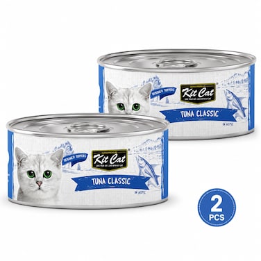 Pack of 2 -Pack of 2 -Kit Cat Tuna Classic 80g