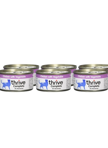 Thrive Complete Chicken with Vegetable Wet Cat Food 75g ( 6 PC )