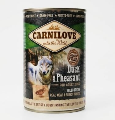 Carnilove Duck &amp; Pheasant for Adult Dogs 400g