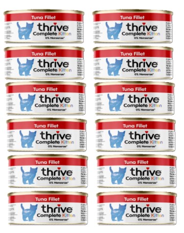 Thrive Complete Tuna Wet Kitten Food 75g ( 12 PC )