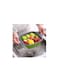 2pcs Collapsible Kitchen Set - Over-the-Sink Strainer &amp; Vegetable Peeler with Extendable Handles   Space-Saving Design for Fruits, Vegetables, and Pasta
