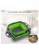 2pcs Collapsible Kitchen Set - Over-the-Sink Strainer &amp; Vegetable Peeler with Extendable Handles   Space-Saving Design for Fruits, Vegetables, and Pasta