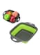 2pcs Collapsible Kitchen Set - Over-the-Sink Strainer &amp; Vegetable Peeler with Extendable Handles   Space-Saving Design for Fruits, Vegetables, and Pasta