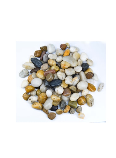 Vsell24&trade; Indian Stones 1-2 cm - Decorative Pebbles for Aquariums, Gardens, and DIY Landscaping 5 KG