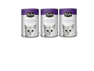 Kit Cat Wild Caught Tuna &amp; Chicken ( 3 x 400g )