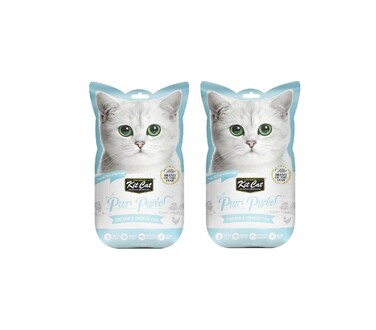Kit Cat Purr Puree Chicken &amp; Smoked Fish (2 Pc)