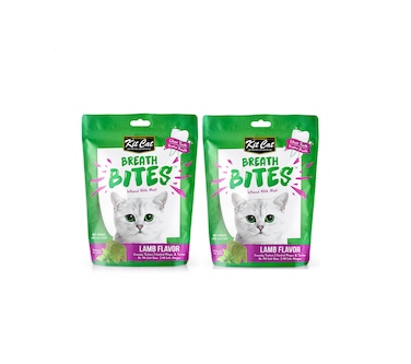 Kit Cat Breath Bites Lamb Flavor 2 x 60 g