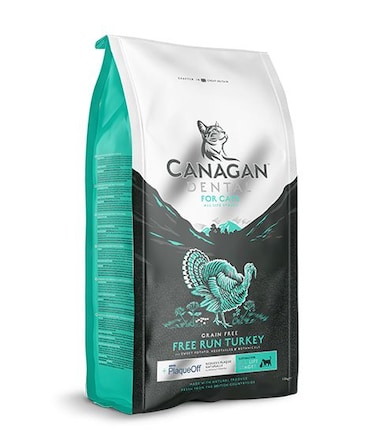 Canagan Dental Free Run Turkey Dry Cat Food 4 KG