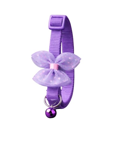Adjustable Purple Cat Collar (22&times;30 cm) &ndash; Soft, Durable &amp; Comfortable Lightweight Pet Collar for Cats