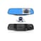 1080P Mirror Dash Cam, Night Vision, Touchscreen, Front/Rear View, 170&deg; Angle, Parking Assist