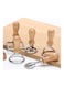 Pattern Mold Cutter silver/Beige 13x8x8cm
