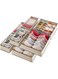 U-HOOME 8 Packs Drawer Organizers for Clothing, 90 Cells Foldable Closet Organizer Drawer Soft Fabric Dresser Drawer Divider Bins, Underwear Drawer Organizer Bins for Baby Clothes, Bras, Socks