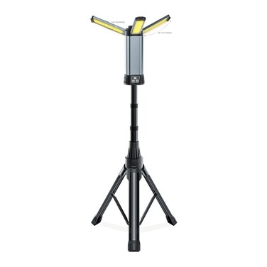 Green Lion Trio Beam Lite 2000lm Rechargeable Tripod Camping Light with 6000mAh Battery