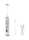 Handheld Milk Frother Silver 22 x 4.5 x 4.5cm