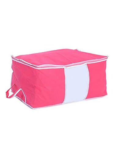 Big Underbed Storage Bag Set Pink