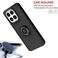 Case for Honor X6b Case Cover Metal Ring Holder Grip Kickstand Car Magnetic Mount Shockproof Matte Hard Back Bumper Case for Samsung Honor X6B 2024 (Green)