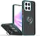 Case for Honor X6b Case Cover Metal Ring Holder Grip Kickstand Car Magnetic Mount Shockproof Matte Hard Back Bumper Case for Samsung Honor X6B 2024 (Green)