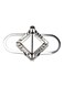 Dumpling Maker Silver 13x10.7cm