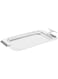 Regent Stainless Steel Glitter Rectangle Tray - Silver