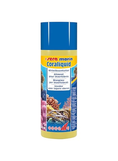 Sera Marin Coraliquid Coral Food, liquid staple Invertebrates Food -250 Ml