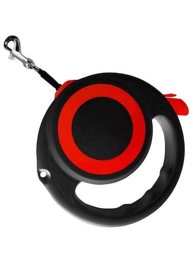 KASTWAVE Retractable Dog Leash, Pet Walking Leashes with Anti-Slip Soft Handle 16FT Strong Nylon Tape Tangle-Free One-Handed One Button Lock &amp; Release Suit for Small Medium Dog Cat