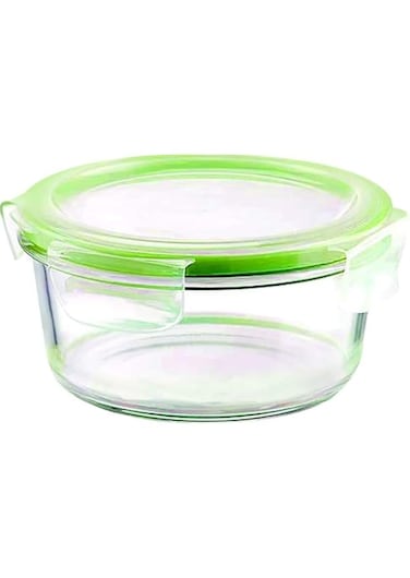 Royalford BRS Round Glass Airtight Container 950ML