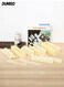 10 Pcs Sushi Making Kit, Anti-stick Plastic DIY Sushi Maker Equipment Kit Sushi Making with Rice Paddles and Rolls in Various Shapes,Easy to Use, Sturdy and Durable,for Beginners(White Sushi Set)