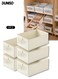 5 Pcs Wardrobe Clothes Organizer, Foldable Clothes Storage Box Organizer, Visible Drawer Organizers Wardrobe Clothing Organizer, Washable Drawer Box for Clothing, T-Shirt, Pants, Toys &amp; Books