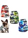 3 Pack Small Dogs Cats Cooling Vests Camo Army Print Lightweight Camouflage Pullover (Style 1, M)