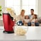Electric Hot Air Popcorn Maker - 1200W Oil-Free Healthy Popcorn Popper Machine for Home (Red)