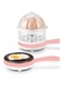 Electric Egg Cooker for 14 Eggs, Double Tier Rapid Egg Boiler for Soft, Medium, and Hard Boiled Eggs, Poached, and Scrambled Eggs, Omelets Maker and Vegetable Steamer with Auto Shut Off Feature (Pink)