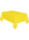 Unique Neon Yellow Plastic Table Cover