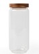 Pear Cynthia Sealed Glass Storage Jar 1000ml - Stylish Airtight Storage Jar for Kitchen and Pantry Organization