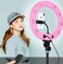 LED Ring Light with Adjustable Tripod Stand &amp; Phone Holder
