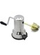 Vacuum Base Coconut Scrapper Silver 11.6x16.8cm