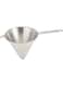Steel Conical Strainer Silver 23x23cm