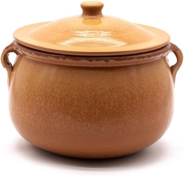Terracotta Clay Boiler with Lid