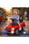 StarMarz Luxury Ride-On Push Car &ndash; Premium Foot-to-Floor Baby Car with Steering Wheel, Backrest Support &amp; Smooth Wheels &ndash; Indoor/Outdoor Toddler Ride-On Toy (1&ndash;4 Years) &ndash; Red