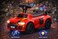 StarMarz Red Sports Ride-On Car &ndash; Foot-to-Floor Baby Push Car with Spoiler, Steering Wheel, Backrest &amp; Smooth Wheels &ndash; Indoor/Outdoor Toddler Ride-On Toy (1&ndash;4 Years) &ndash; Sport Edition