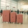 ELITE 3-Piece Hard-Shell Luggage Set (20/24/28) &ndash; Lightweight Spinner Suitcase &ndash; Rose Gold