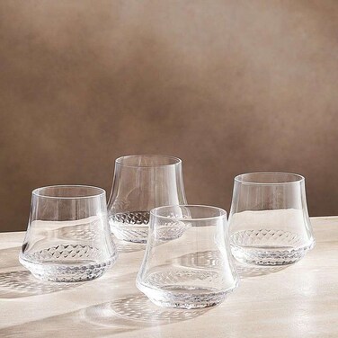 Home Kliara 4-Piece Highball Glass Set 380ml -Clear