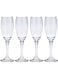 Harmony Set of 4 Champagne Glass, Clear - LTC00036