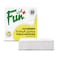 Fun Premium 2-Ply Paper Napkin Tissue Paper 33X33Cm White 50 PCS