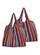 SKEIDO Reusable oxford Shopping Bag Foldable Folding Pouch Totes Heavy Duty Washable Cloth Grocery Bags Eco-Friendly Ripstop-2 pack