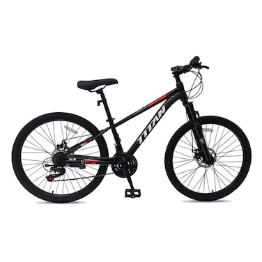 Vaux - Titan 21 Speed Mountain Bike - Black - 24