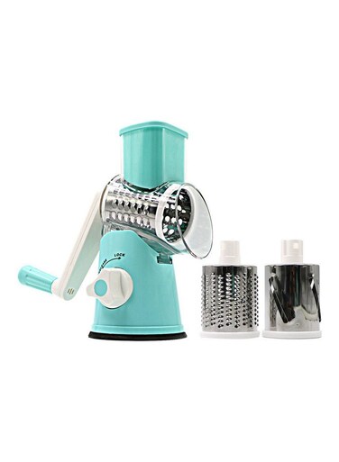 Functional Vegetable Cutter Blue 28x13.5x16.5cm