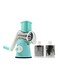 Functional Vegetable Cutter Blue 28x13.5x16.5cm