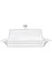 Azad Ftr-S-02 Square Cheese Dome - Small - Clear, S0112988, Tableware