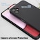 Samsung Galaxy A05 Case, Thin TPU Cover with Camera Protection Anti-Scratch Slim Soft TPU Silicone Matte Shockproof Bumper Phone Case for Samsung Galaxy A05 Black